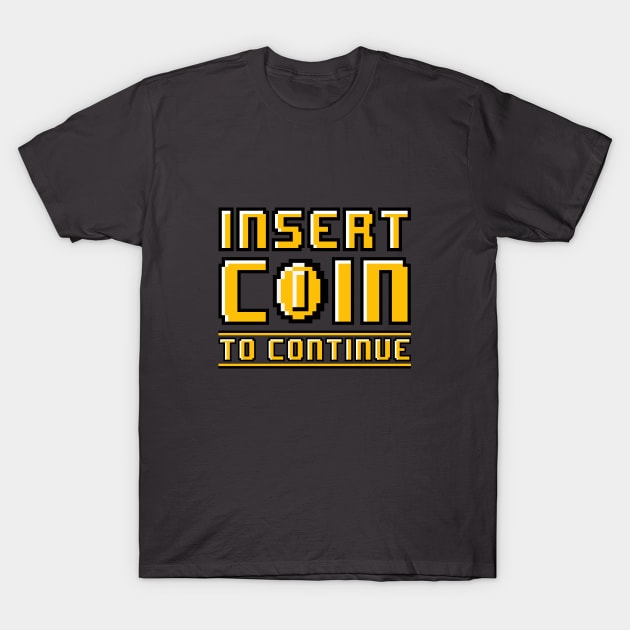 Insert Coin T-Shirt by urufangu